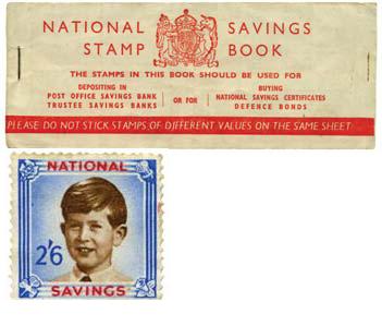 NATIONAL SAVINGS STAMP BOOK /  NATIONAL SAVINGS