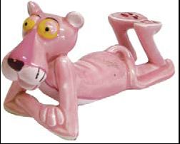 PINK PANTHER, CERAMIC STATUE / PINK PANTHER